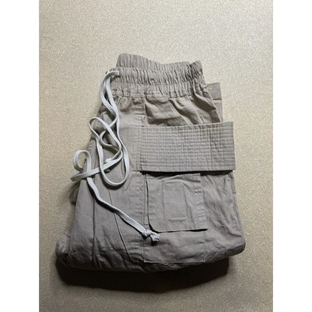 FOG Mnml Essentials Cargo Pants‎ Mens Medium Fear Of God Beige  Drawstring - Picture 6 of 6